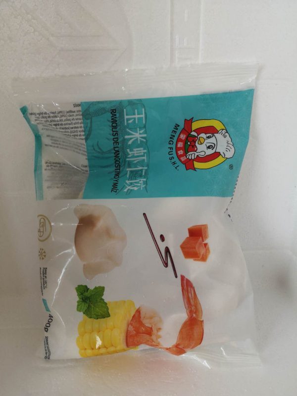蒙福玉米虾仁水饺  SHUIJIAO GARNELEN UND MAIS 400g