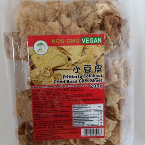冰冻小豆皮   FRITTIERTE TOFUHAUT 200g