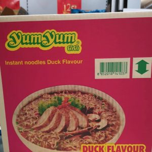 整箱  YumYum 鸭肉方便面  INST.NUDELN ENTE YUMYUM  KRT  30x60g