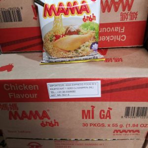 整箱   妈妈鸡肉面   INST. NUDEL: HUHN MAMA, KRT  30x55g