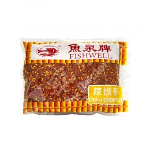 辣椒碎 鱼泉牌 - GETROCKNETE CHILI GESCHNITTEN
