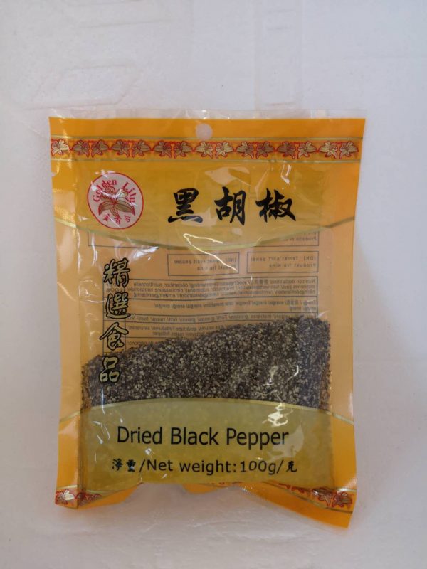 金百合黑胡椒   SCHWARZER PFEFFER GEHACKTE 100g