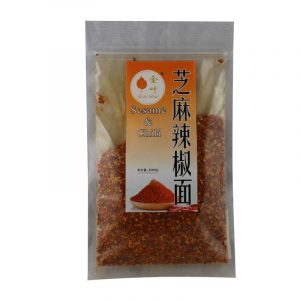 金叶芝麻辣椒面-CHILIPULVER MIT SESAM 100g