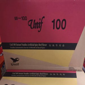 整箱  统一红椒牛肉面  INST. NUDEL WÜRZIGER RIND KRT  24x108g
