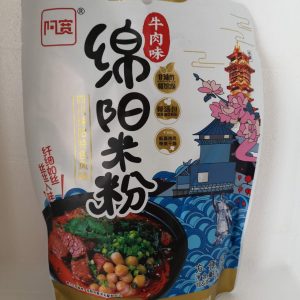 阿宽绵阳米粉 牛肉面 BJ SÜßKARTOFFELNUDEL MIANYANG 175g
