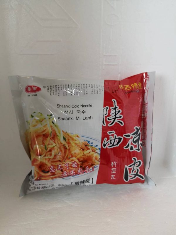 陕西凉皮 酸辣型  SHANXI KALTE NUDELN 168g