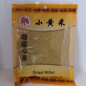 小黄米  GETROCKNETE HIRSE 200g