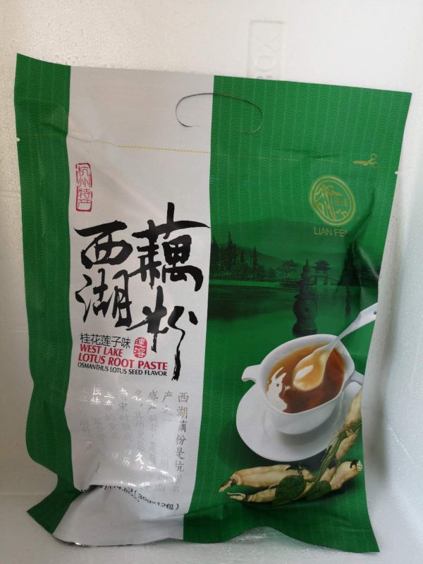 西湖藕粉 桂花莲子味 LOTUSPULVER ZIMTBLÜTE-LOTUSKERN 420g