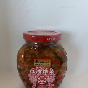 乌江红油榨菜  WJ GEMÜSEKONSERVEN (CHILI ÖL) 300g