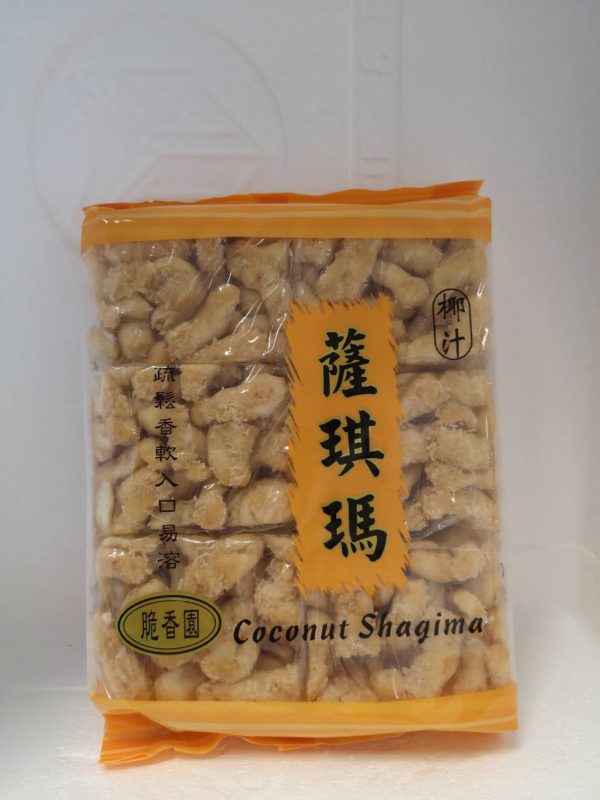 脆香园椰汁沙琪玛  SOFT CAKE, KOKOS 240g