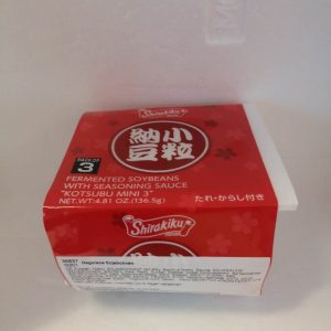 纳豆  NATTO KOTSUBU MINI  SHIRAKIKU, JAPAN  3x45,5g