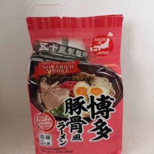 日本筒骨干面   JP INST.NUDELN TONKOTSU 3P  3x110g