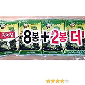 海苔-SEETANG SNACK GEWÜRZT 10x5g,KWANGCHEON ,KOREA