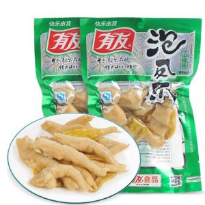 有友 泡凤爪 山椒味-YY PICKLE HÜHNERFÜßE 80g
