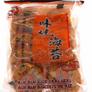 味烧海苔雪饼-REISCRACKER: SPICY SEAWEED,BIN BIN, THAILAND 135g