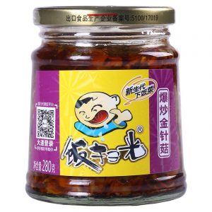 饭扫光爆炒金针菇-FSG MARINIERTE ENOKI PILZ280g