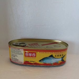 鱼家香豆豉鲮鱼  GEBRATEN HASEL SCHWARZEBOHONEN 227g