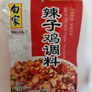 白家辣子鸡调料  WÜRZMITTEL FÜR CHILI HUHN 100g