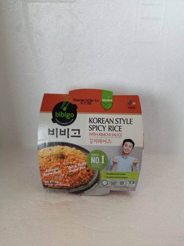 韩国辣白菜拌饭    BIBIGO REIS MIT KIMCHI  160g
