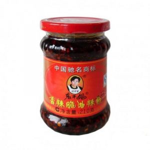 老干妈 油辣椒 210g - CHILLI KNUSPRIG IN ÖL