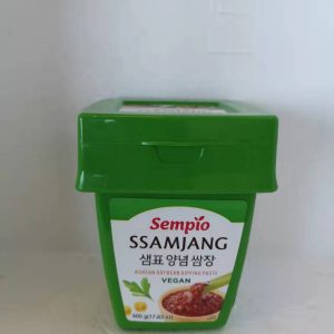 韩国烤肉蘸酱  GEWÜRZTE SOJABOHNENPASTE 500G  SEMPIO, KOREA