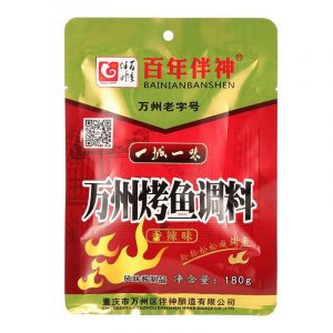 万州烤鱼调料 香辣味-WÜRZMITTEL FÜR FISCH WÜRZIG 180g