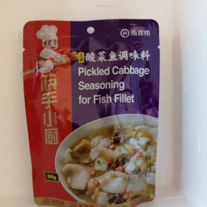 海底捞  酸菜鱼调味料   SAUERKRAUTGEWÜRZ FÜR FISCH  360g