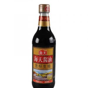 海天 金标生抽 500ml -HT GOLDEN LABEL HELLE SOJASOßE
