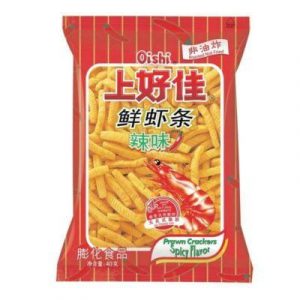 上好佳鲜虾条辣味-OISHI GARNELENGEBÄCK PIKANT 40g