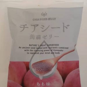 日本软糖  桃子味 CHIASEED JELLY PEACH  165g