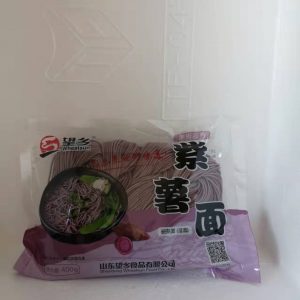 新鲜紫薯面 望乡 FRISCHE NUDELN SÜßKARTOFFELN 400g