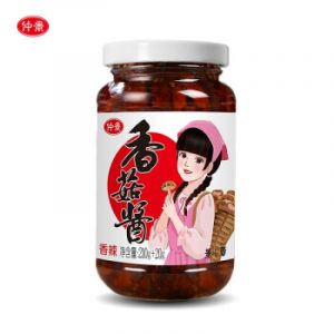 仲景 香菇酱 210g - ZJ SPICY MUSHROOM SAUCE