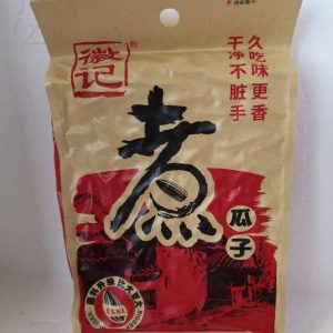 微记煮瓜子 红 HJ GERÖSTETE SONNENBLUMENSAMEN 140g