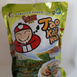 小老板脆紫菜 青咖喱 KNUSPRIGE SEETANG 32g ，TAOKAENOI, THAILAND