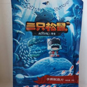 三只松鼠 手撕鱿鱼片 TS TINTENFISCH SCHEIBE 60g