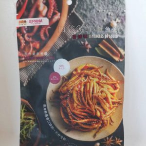 三只松鼠 鱿鱼须 香辣味 TS TINTENFISCH SCHARF 60g