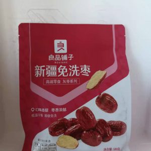 良品铺子新疆免洗枣  BP GETROCKNETE DATTELN  500g