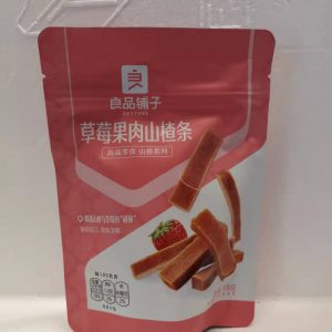 良品铺子 草莓果肉山楂条  WEIßDORN STANGEN ERDBEERE 100g