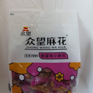 众望麻花 蜂蜜  ZW FRITTIERTE TEIGTWIST MIT HONIG 235g