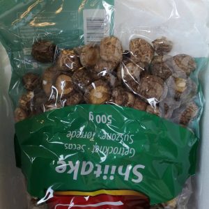 香菇   SHIITAKE PILZE GETROCKNET 500G