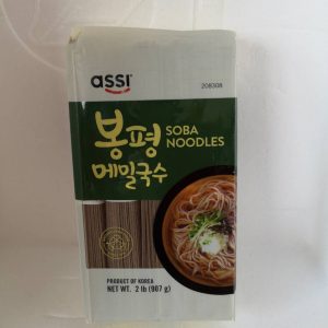 韩国荞麦面  WEIZENNUDELN MIT BUCHWEIZEN  907g ASSI, KOREA