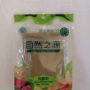 自然之源花椒粉  SICHUAN WILDFPEFFER PULVER 50g