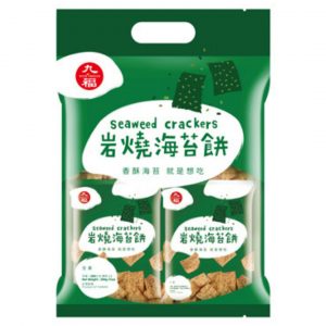 九福岩烧海苔饼-CRACKER MIT SEETANG 200g