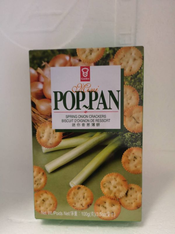 迷你香葱薄饼 POPAN KEKS FRÜHLINGSZWIEBEL 100g