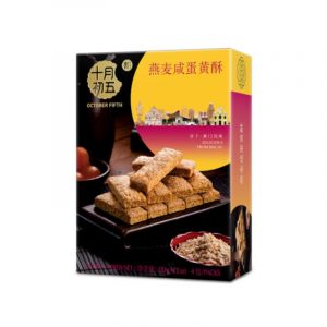 十月初五燕麦咸蛋黄酥-HAFERFLOCKEN EIGELB CRISP120g