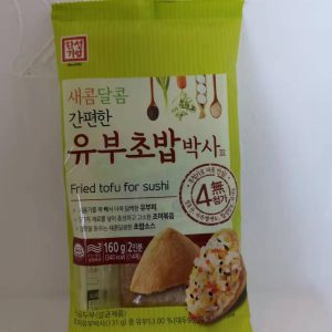 韩国寿司豆腐皮  INARI FRITIERT UND GEWÜRZT  160g