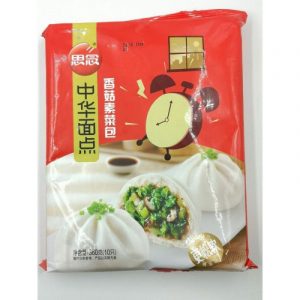 思念/三全 香菇素菜包 360g - BRÖTCHEN MIT PILZEN & PAKCHOI