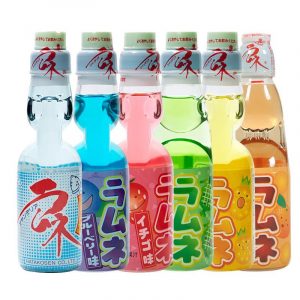 弹珠汽水可乐味200ml-RAMUNE BLUE COLA