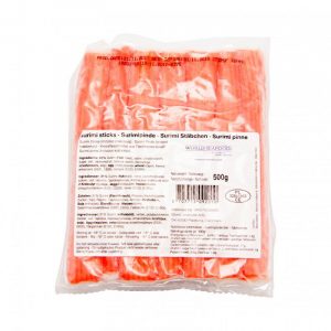 冰冻蟹肉棒-SURIMI STÄBCHEN  500G