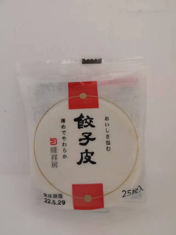 饺子皮  隆祥房  GYOZA-TEIG AUS WEIZENMEHL 115g